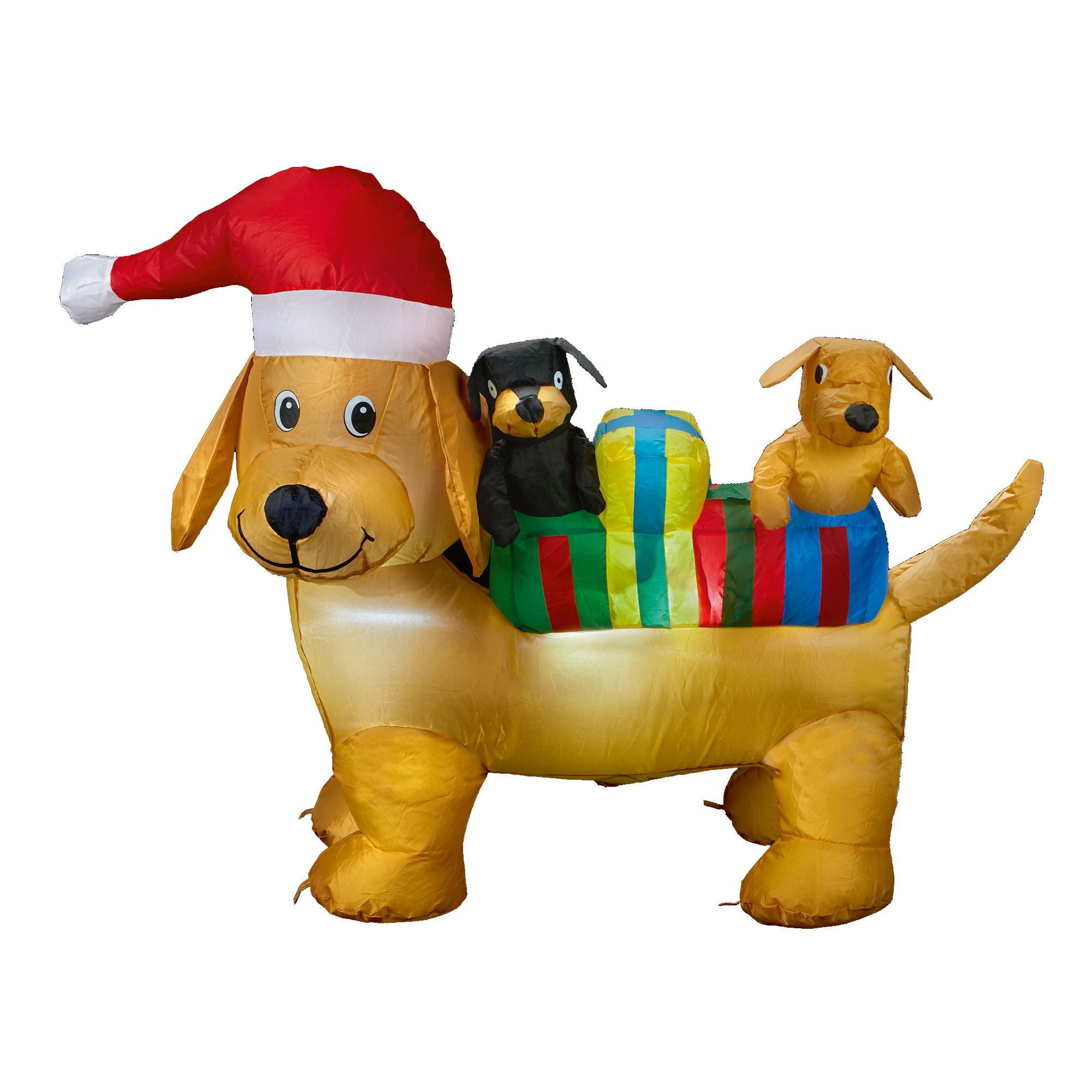 (H)0.84m LED Puppy Inflatable