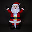 (H)1.52m LED Santa with hands up Inflatable