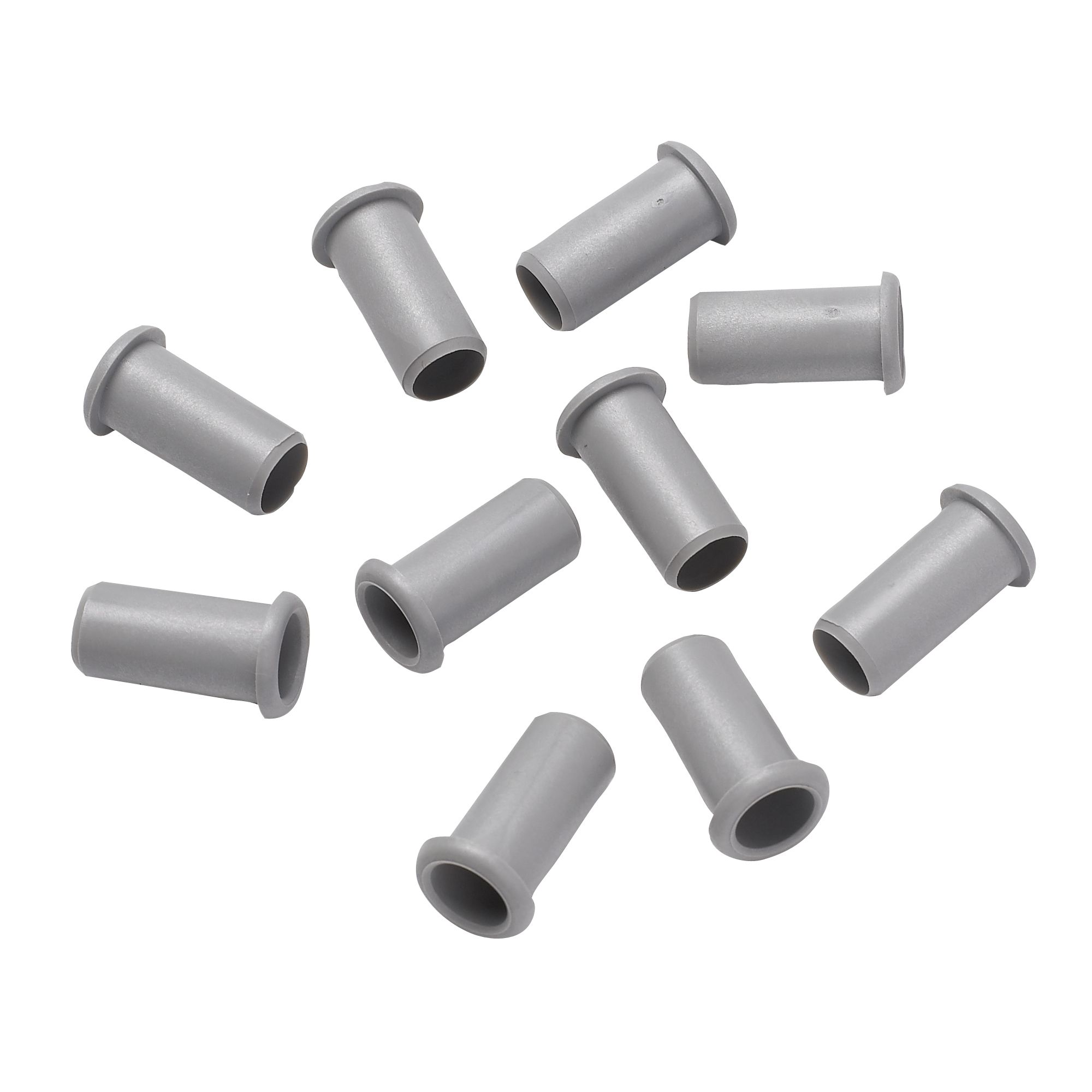 Plumbsure Grey Plastic Push-Fit Pipe Insert, Pack Of 10