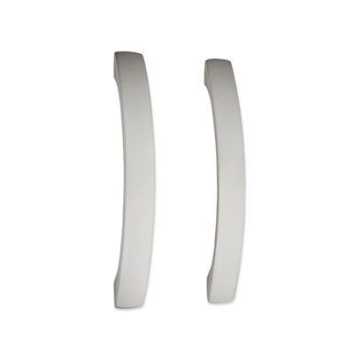 It Kitchens Brushed Nickel Effect Curved Cabinet Handle, Pack Of 2