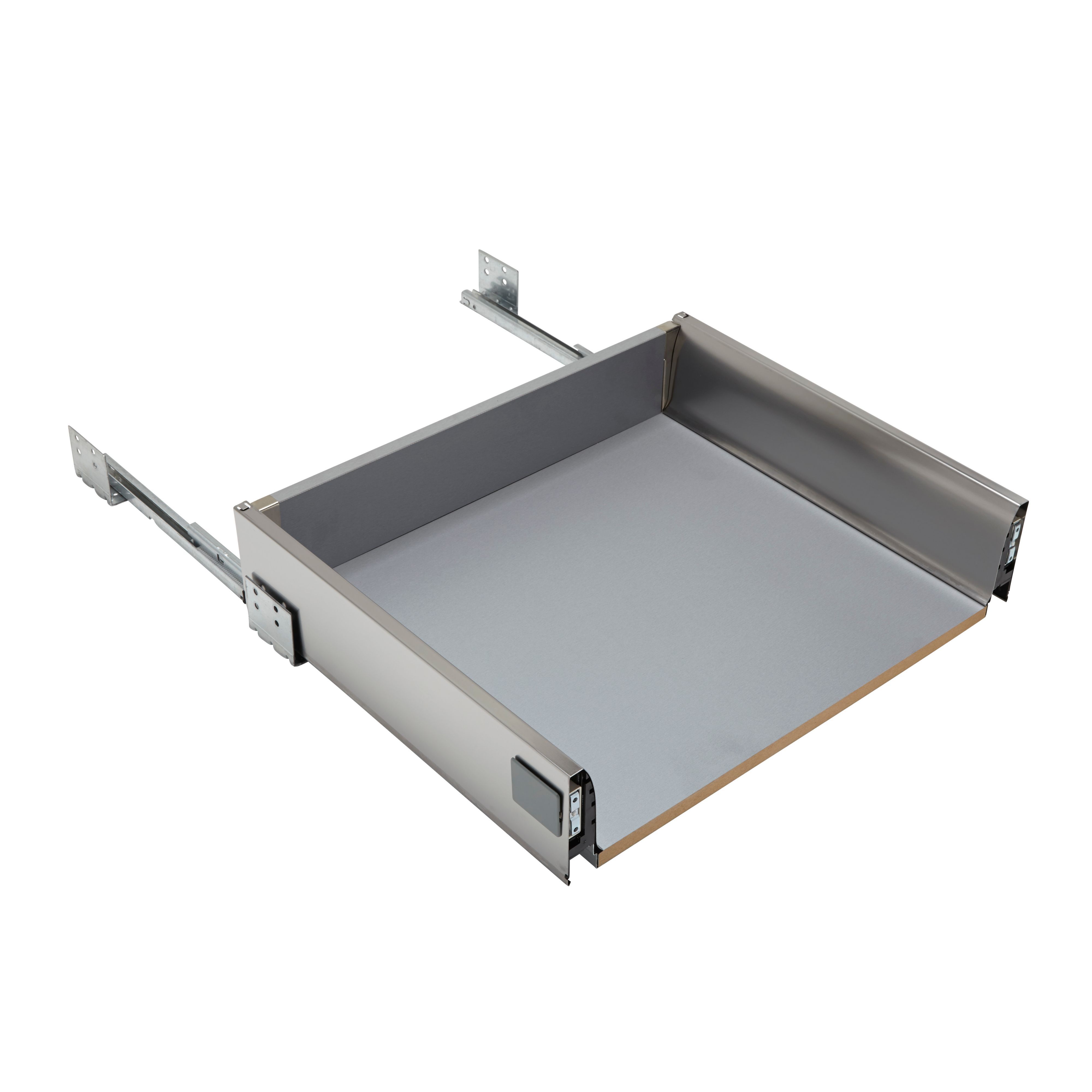Cooke & Lewis Lay-On Stainless Steel Effect Drawer Box