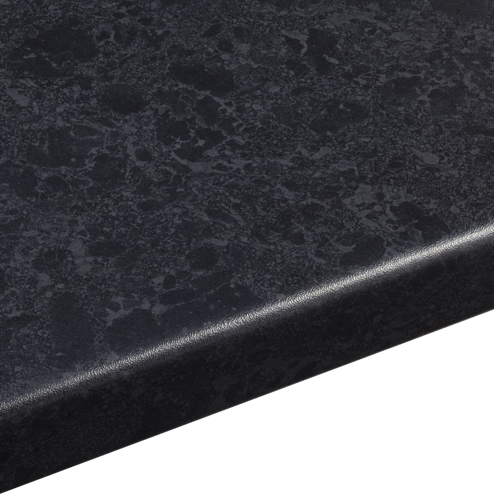 38 Midnight Black Granite effect Worktop Worktop, (L)3000mm