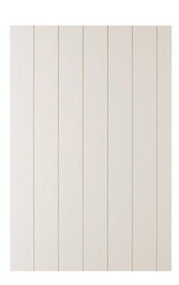 Cooke & Lewis Carisbrooke Ivory Clad on base panel (H)900mm (W)594mm