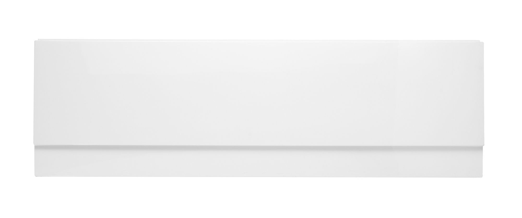 Cooke & Lewis Shaftesbury Acrylic White Front Bath Panel (W)1700mm