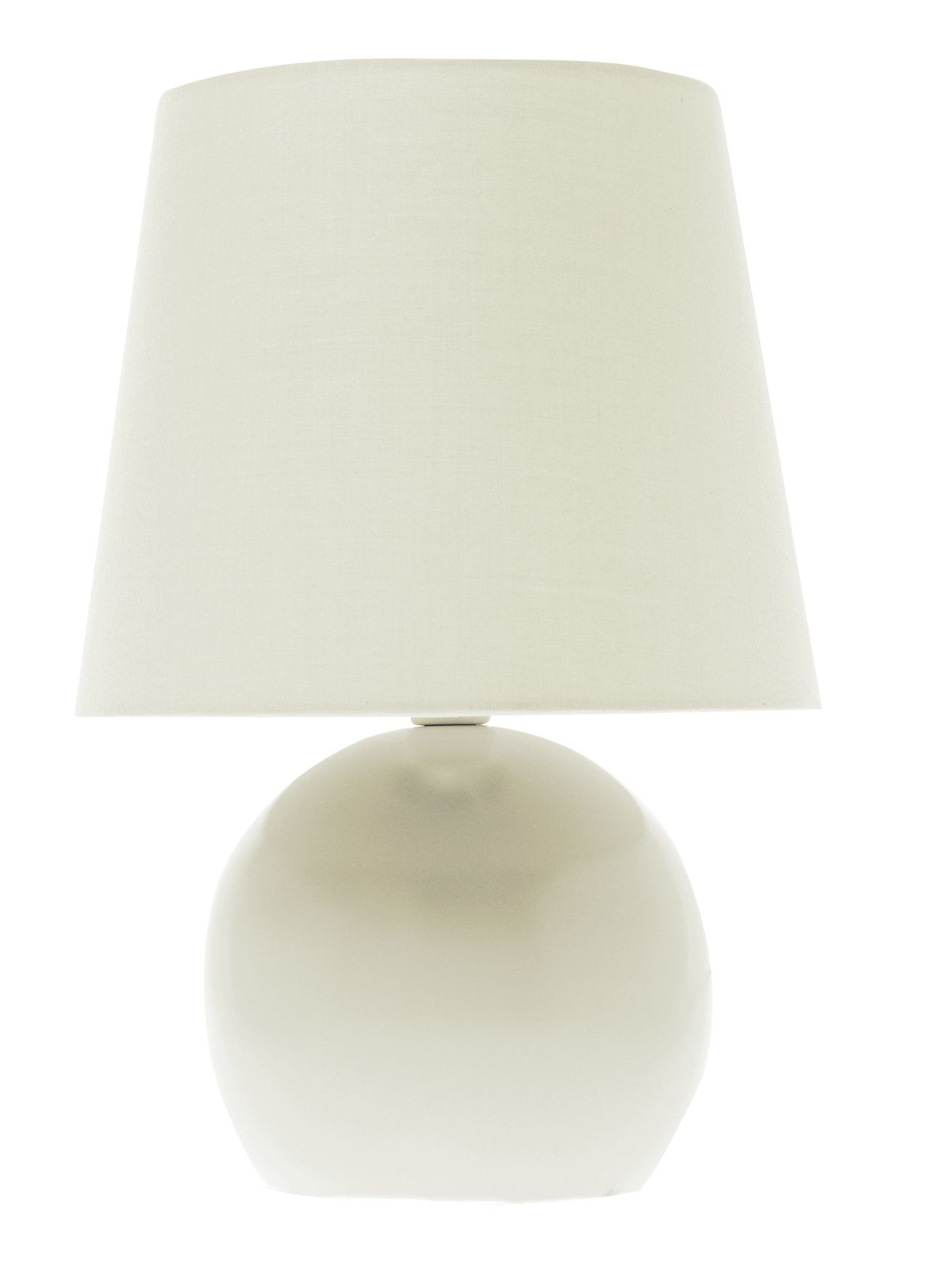 Ava Cream Incandescent Table lamp