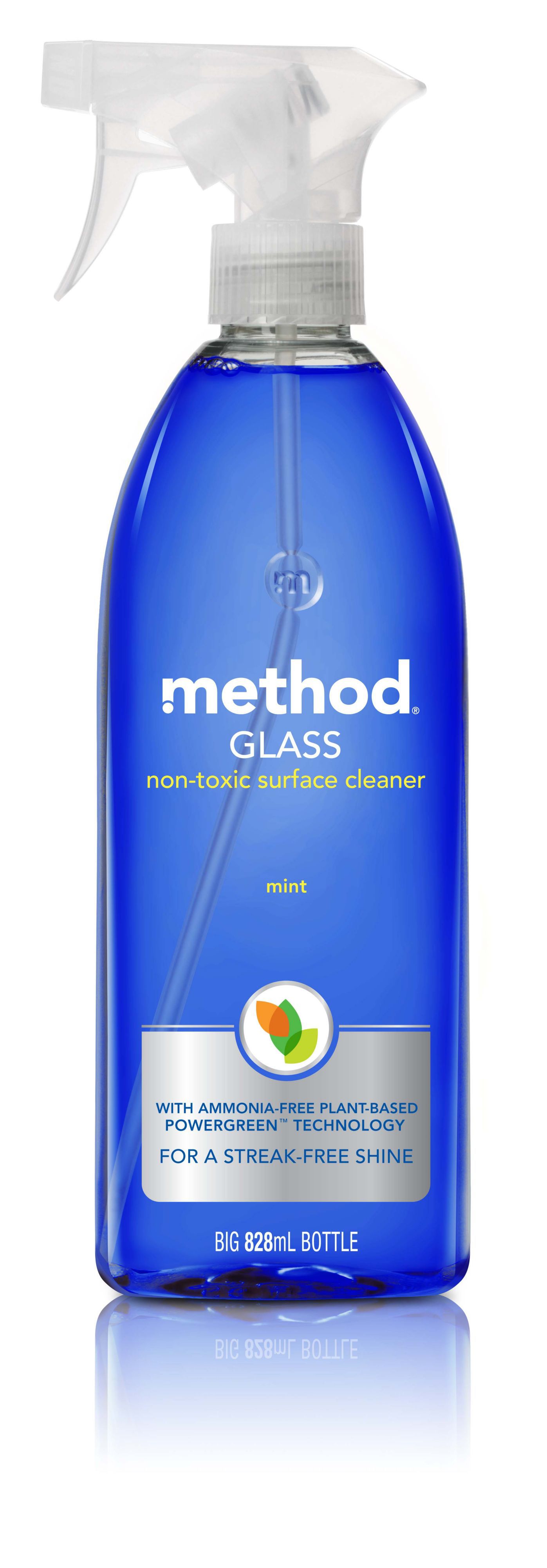 Method Mint Mirror Glass Cleaning spray, 828ml