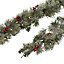 1.83m Fairview Berry & Pinecone Green Battery-powered Garland