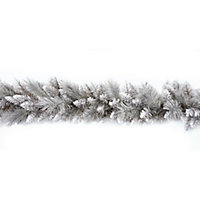 1.8m Tula Silver Christmas garland