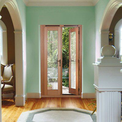 1 Lite Clear Glazed French Door set with 2 panes, (H)2009mm (W)1790mm ...