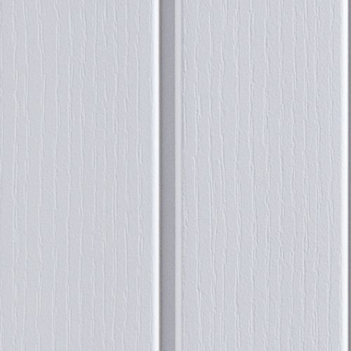 1 panel Unglazed Cottage Primed White Woodgrain effect Internal Door, (H)1981mm (W)762mm (T)35mm