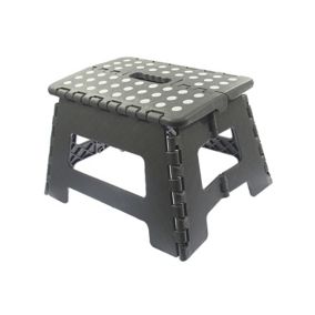 1 tread Ethylene-vinyl acetate (EVA) & polypropylene (PP) Foldable Step stool (H)0.22m