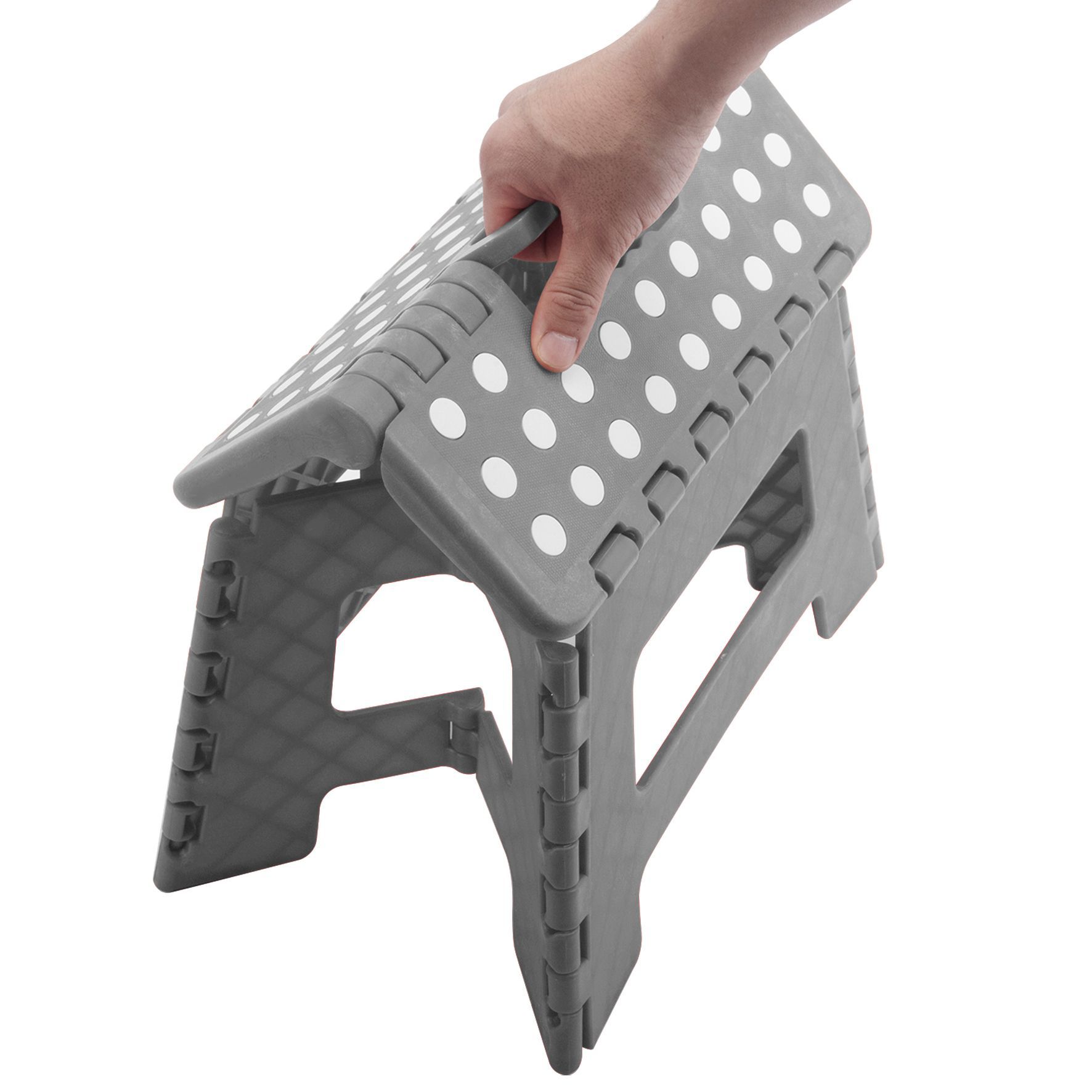 1 tread Ethylene-vinyl acetate (EVA) & polypropylene (PP) Foldable Step stool (H)0.22m - 4