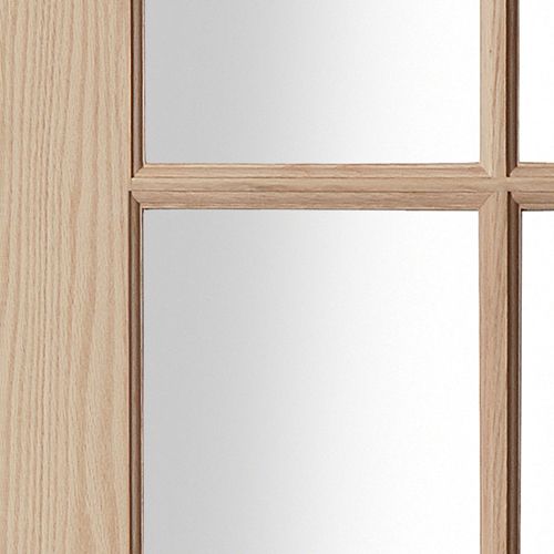 10 Lite Glazed Oak veneer Internal Door - 3