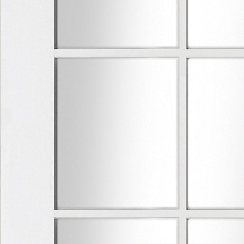10 Lite Glazed White Internal Door, (H)1981mm (W)610mm (T)35mm