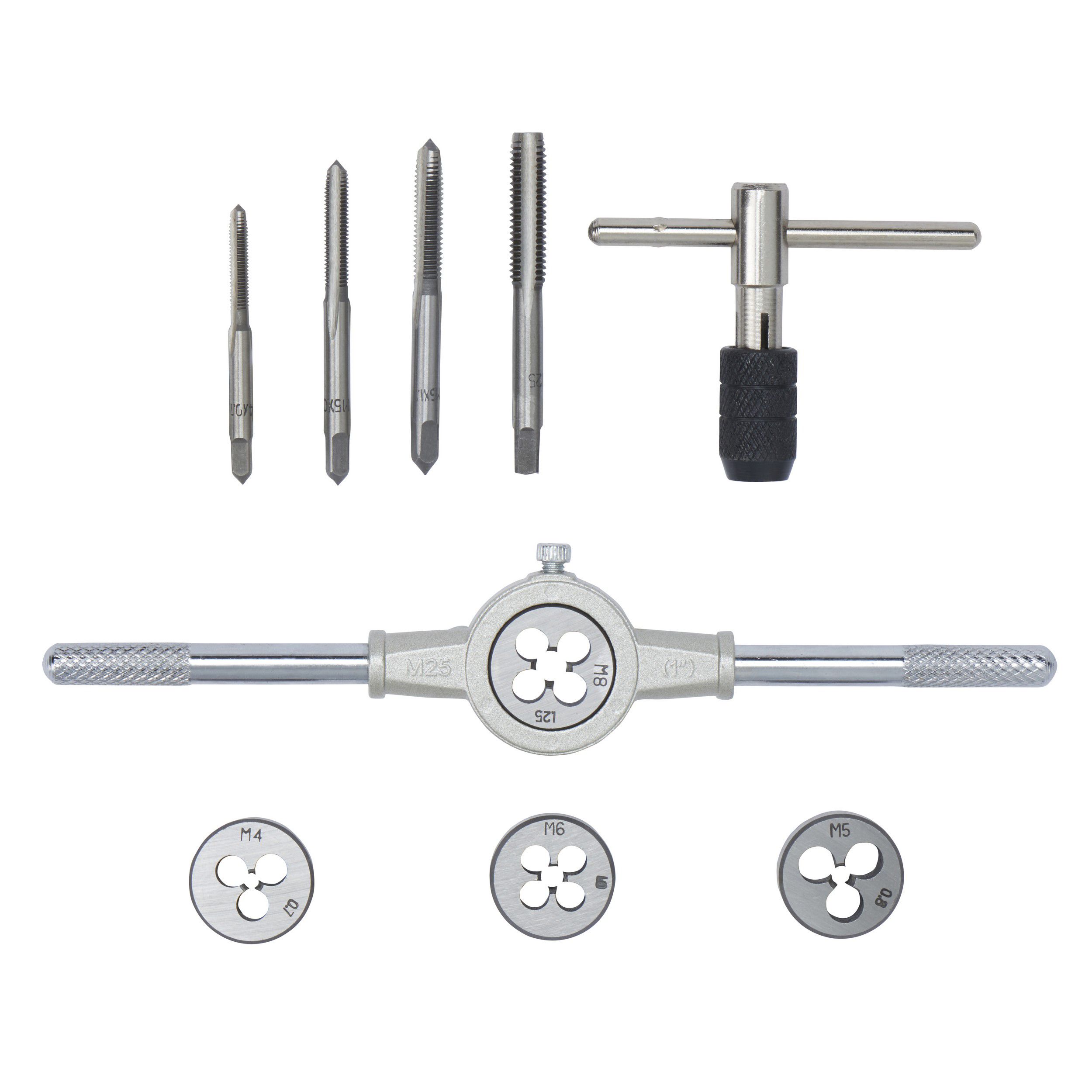 Pipe thread tap on sale and die set