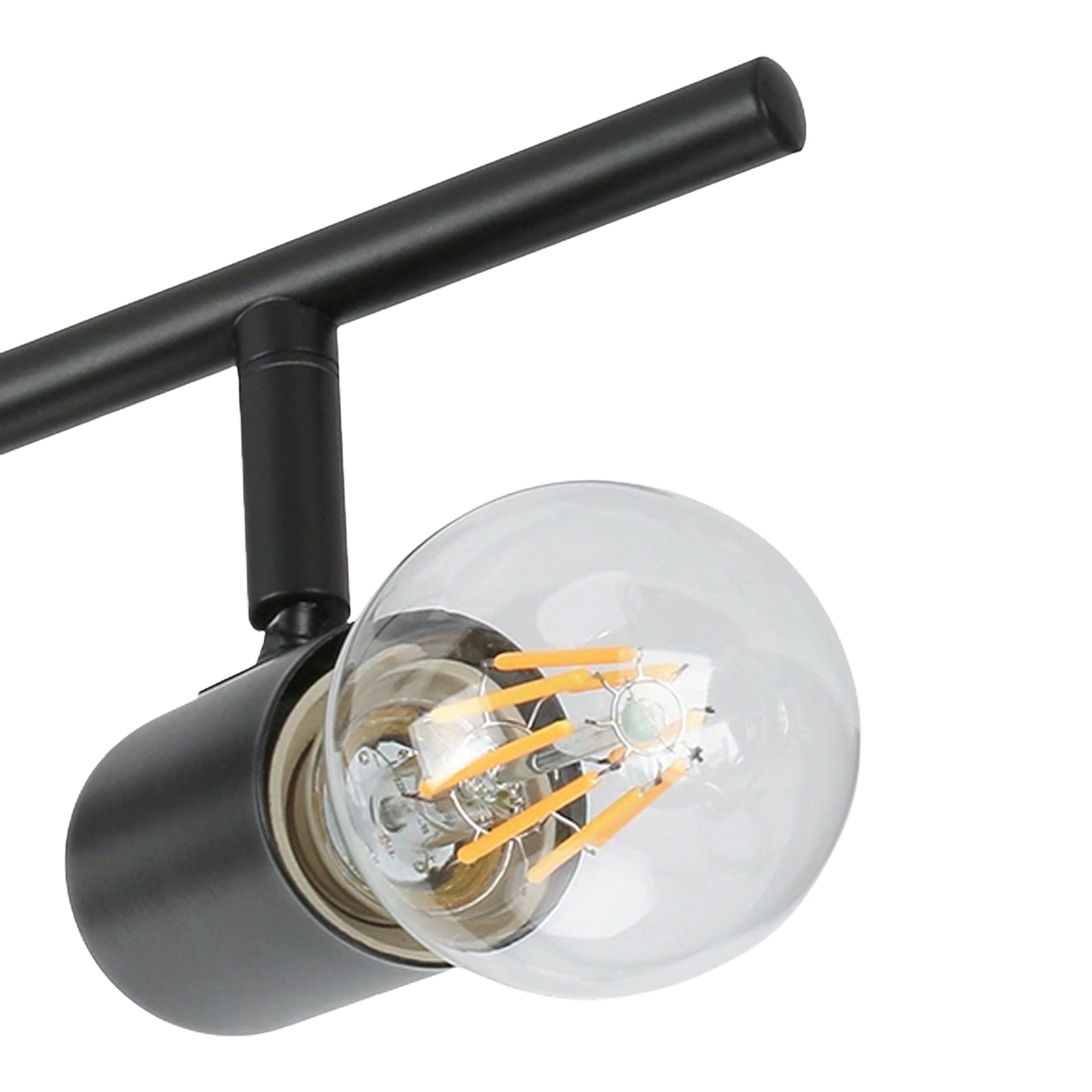 100 Contemporary Matt Painted Mains-powered 3 lamp Any room - 6