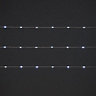 100 Ice white Copper wire LED String lights Silver cable