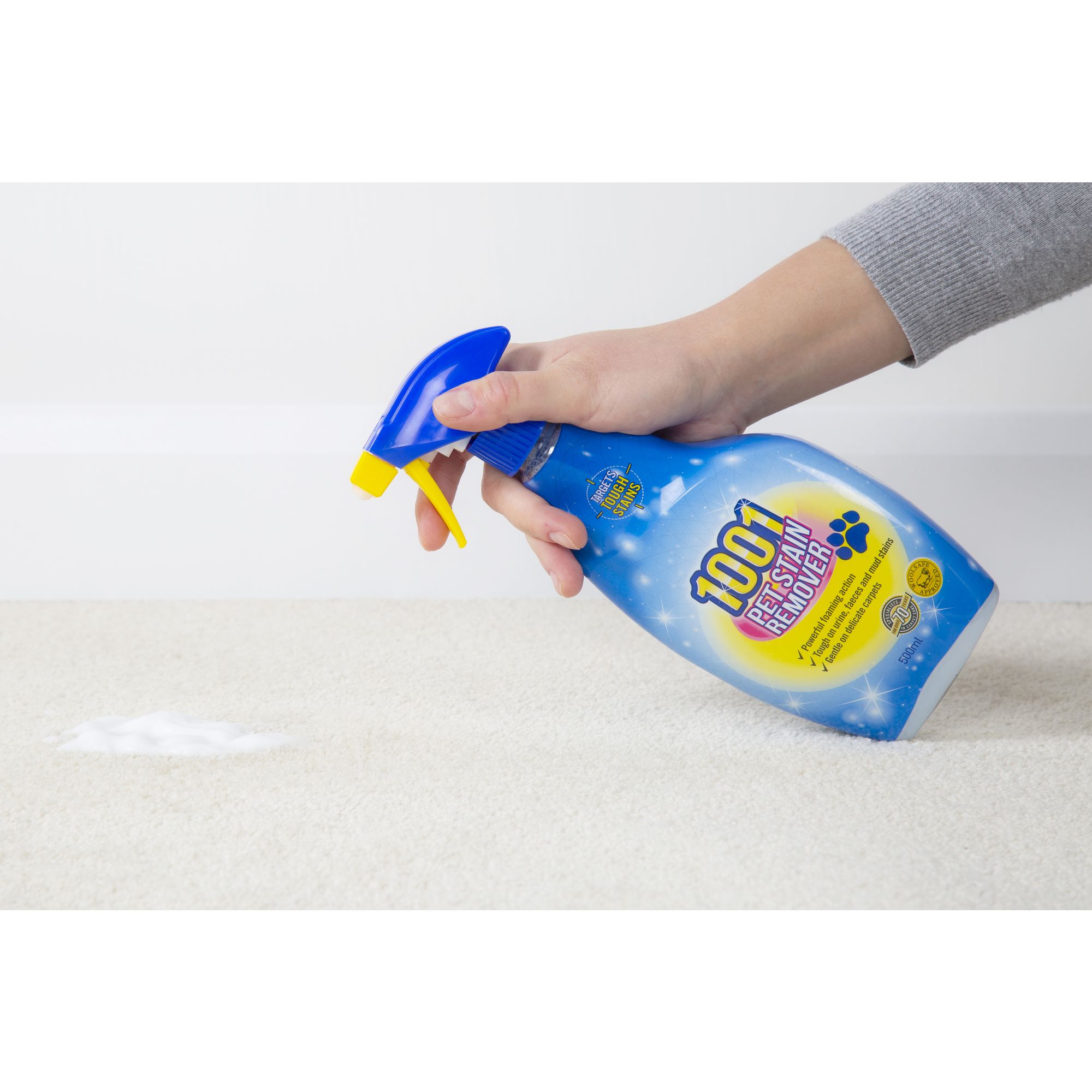 1001 Pet Carpet stain remover, 500ml