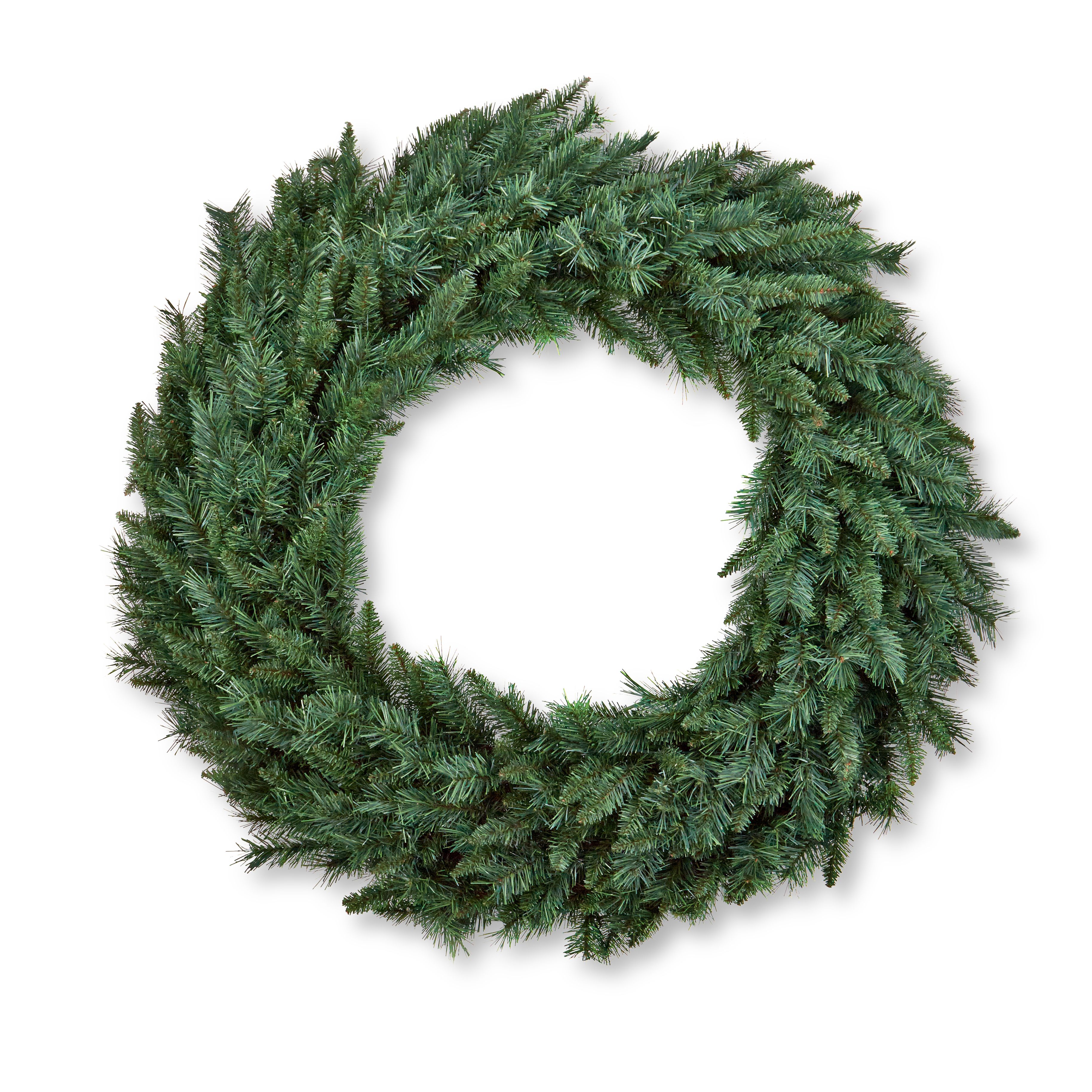 100cm Green Majestic Wreath - 4