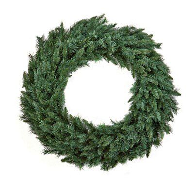 100cm Green Majestic Wreath