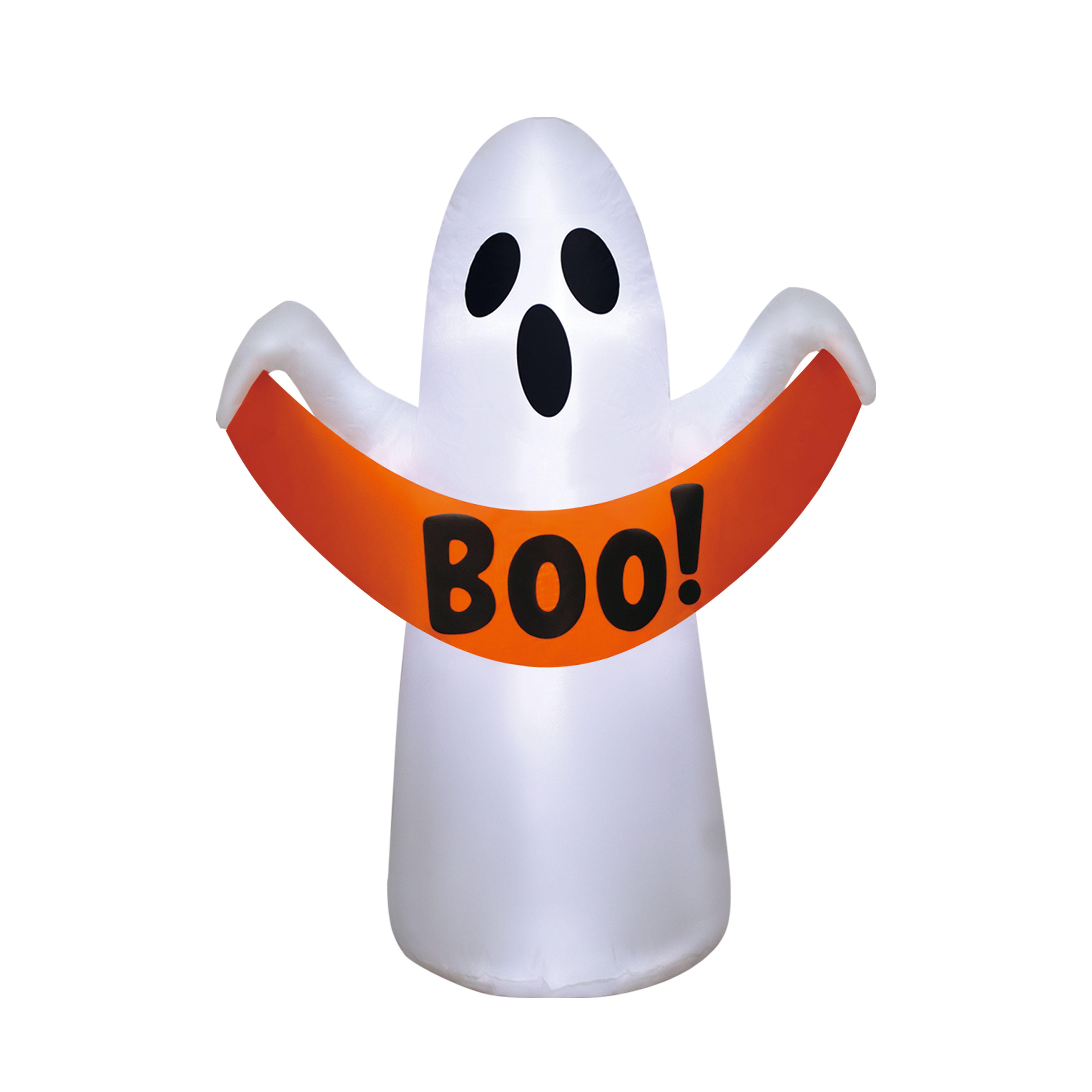 1070mm Ghost Inflatable with White LED - Mains-powered