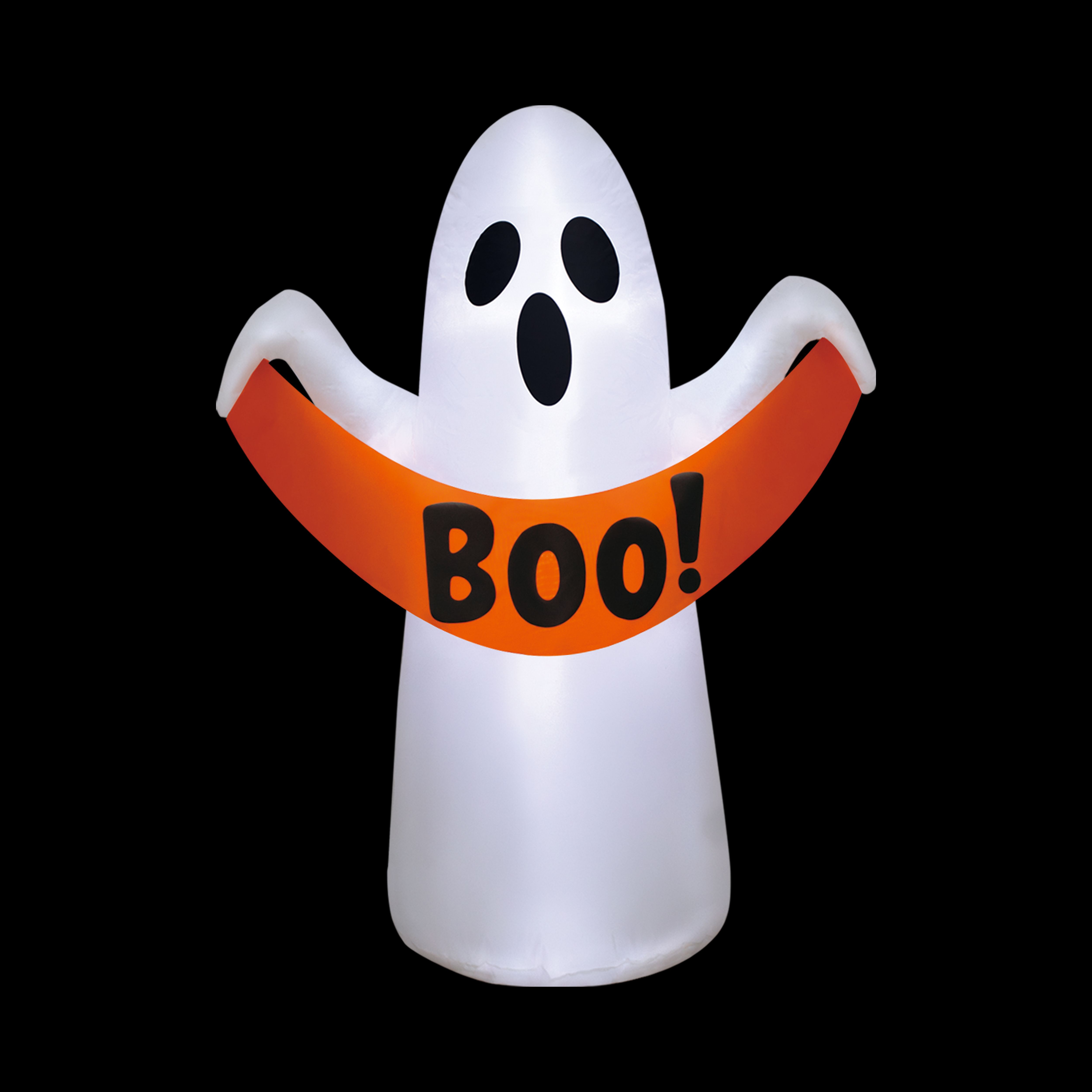 1070mm Ghost Inflatable with White LED - Mains-powered