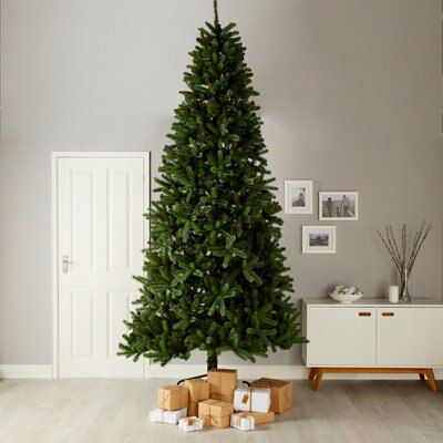 10ft Fircrest Full Looking Artificial Christmas Tree | DIY At B&Q