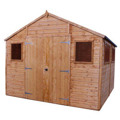 10X10 PREM SHIPLAP WORKSHOP &INS