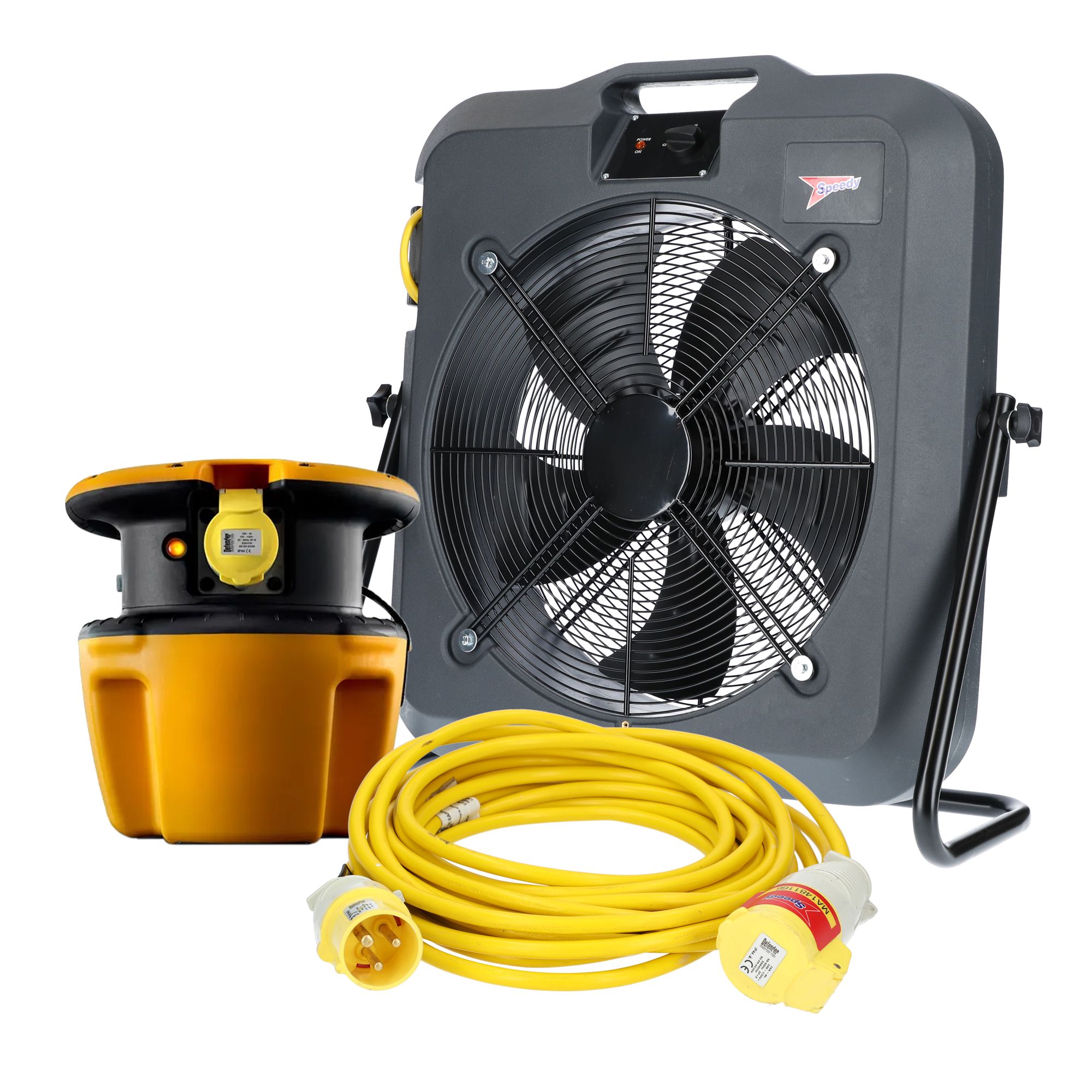 110V 500mm Fan bundle - Weekend hire