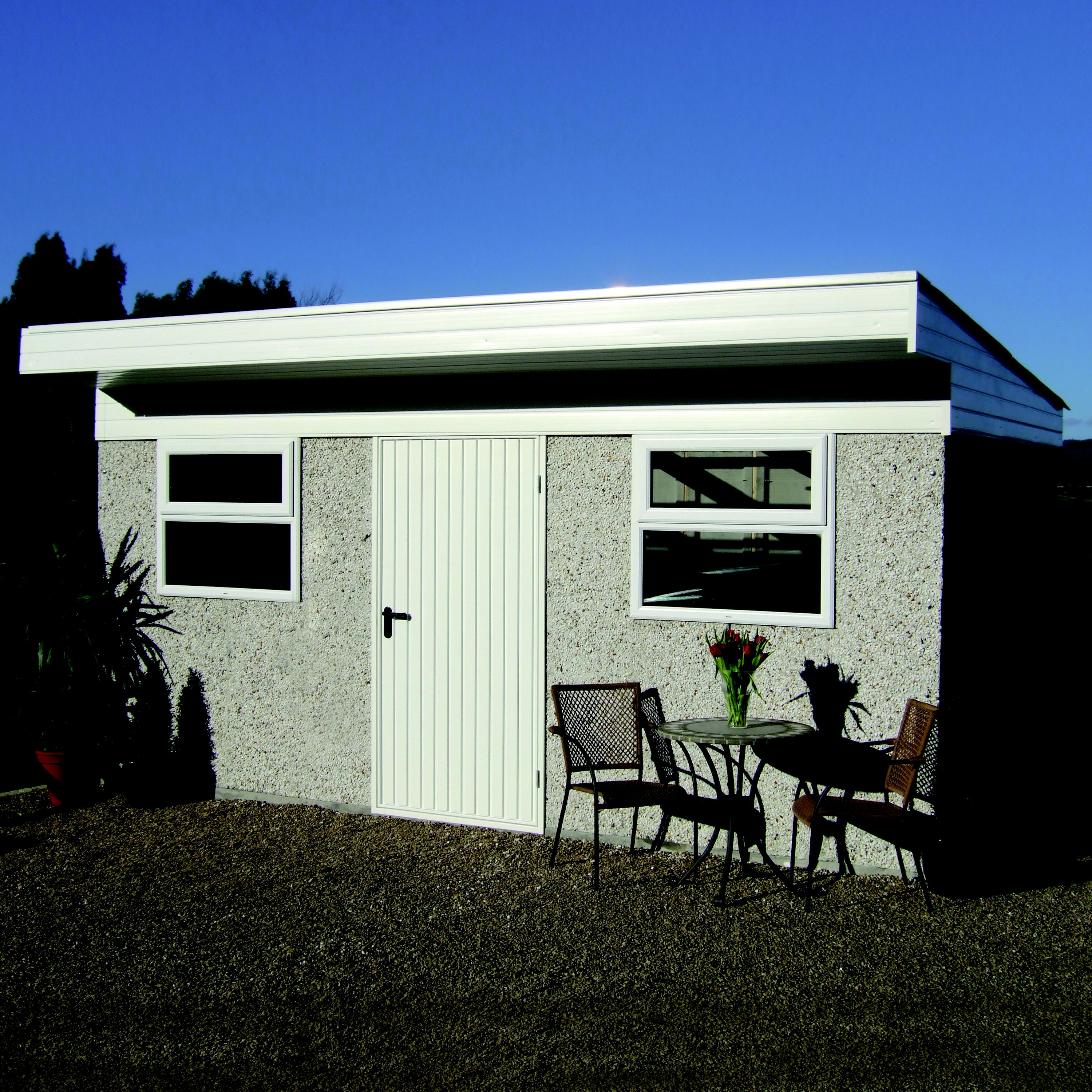 11x11 Concrete Garage - Assembly service included