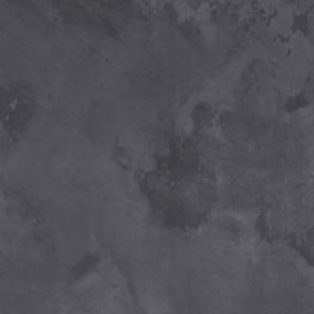12.5mm Exilis Lave black Granite effect Square edge Laminate Worktop (L)1.5m (D)425mm
