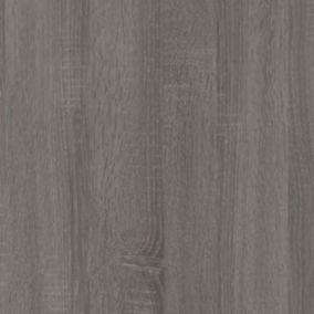 12.5mm Exilis Topia Wood effect Square edge Laminate Worktop (L)1.5m (D)425mm