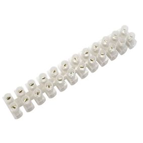 12 way 30A Plastic Earth terminal block