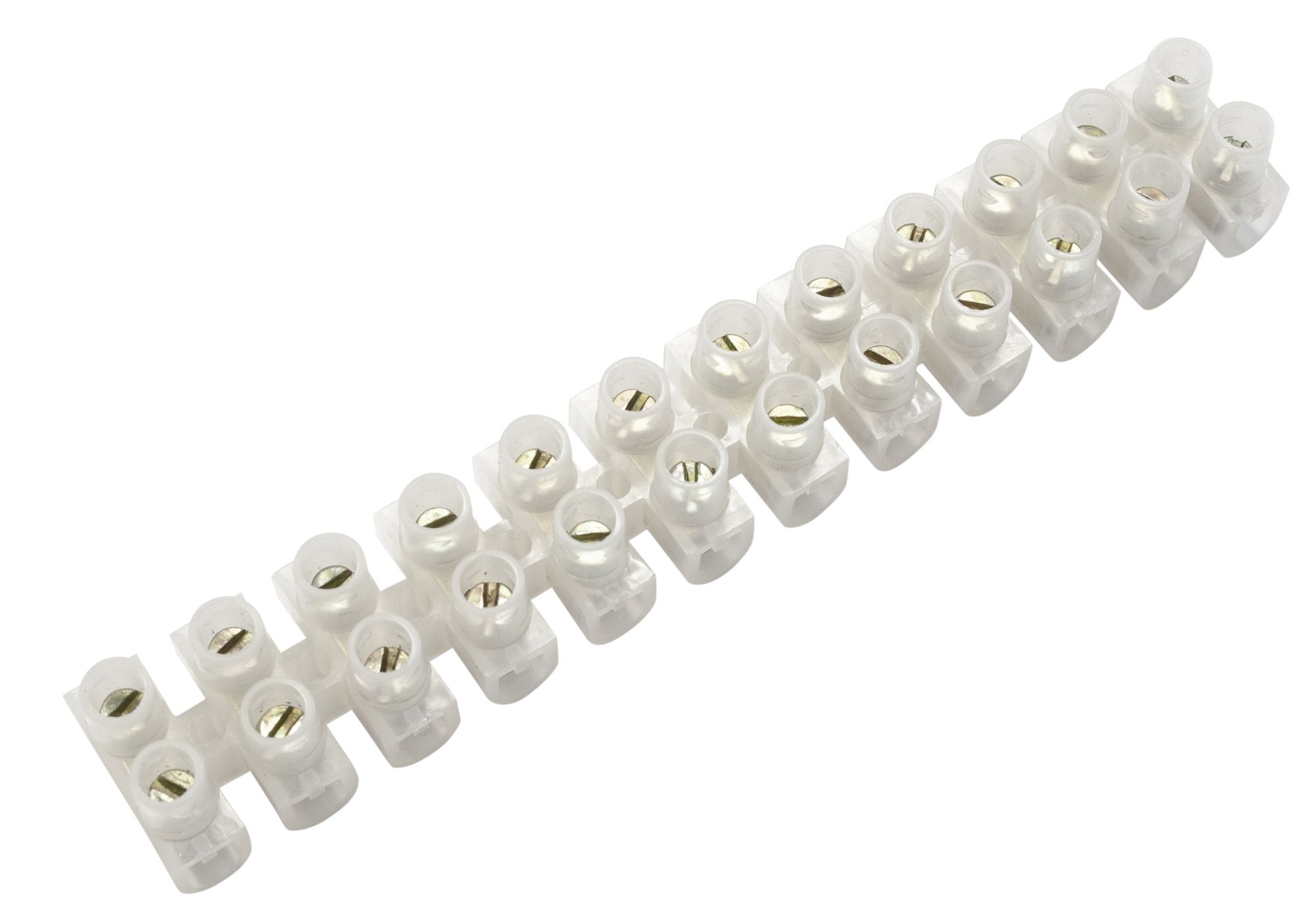 12 way 30A Plastic Earth terminal block