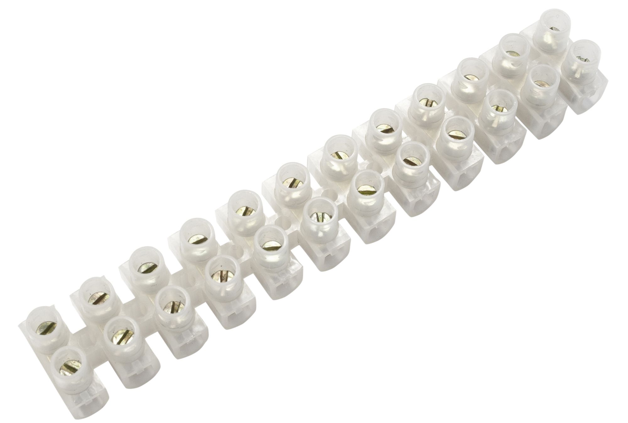 12 way 3A Plastic Earth terminal block