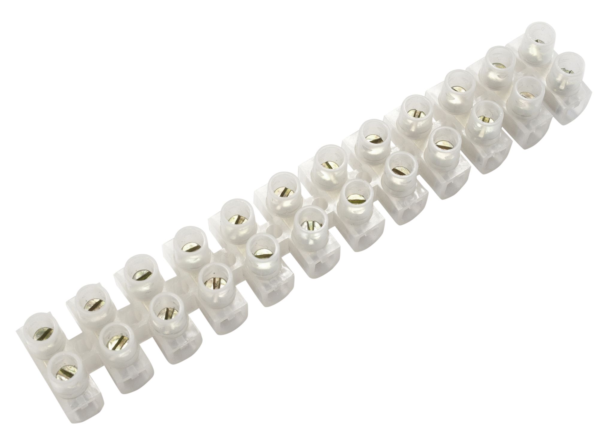 12 way 5A Plastic Earth terminal block