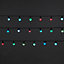 120 Multicolour Berry LED String lights Green cable