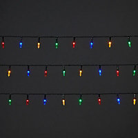 120 Multicolour Fairy LED String lights Green cable