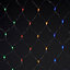 120 Multicolour Net LED Net light Clear cable