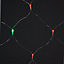120 Multicolour Net LED Net light Clear cable