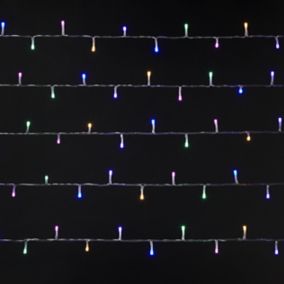 120 Rainbow LED String lights with 11.14m Clear cable