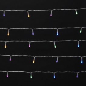 120 Rainbow LED String lights with 12.2m Clear cable