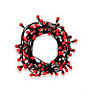 120 Red Berry LED String lights Green cable