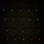 120 Red LED String lights Green cable