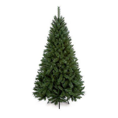 12ft Majestic Noel Pine Green Hinged Full Artificial Christmas tree