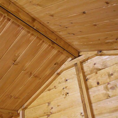 12X10 PREM SHIPLAP WORKSHOP &INS