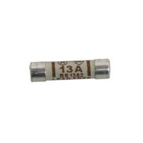 13A Fuse (Dia)6.3mm, Pack of 4