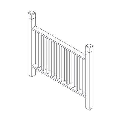 14 Piece Easifix Balustrade kit, 26.5kg