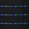 144 Multicolour LED Rope Light Black cable