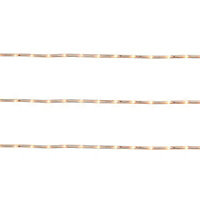 144 Warm white LED Rope Light Black cable